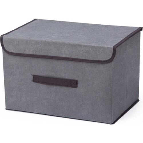 Foldable Storage Bag Clothing Storage Bag Clothing Wardrobe Storage Bag Household Non-woven Storage Box Storage Box with Handle