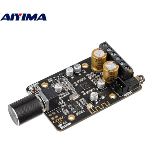 AIYIMA PAM8620 Stereo HiFI Power Amplifier Board 15Wx2 2.0 Bluetooth 5.0 Audio Sound Amplificador for AMP Speaker DIY DC 12V-24V