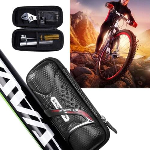 Bike Cycling Bag Rainproof Bike Bottle Repair Tools Kit Built-in Mesh Bag Cycling Accessories