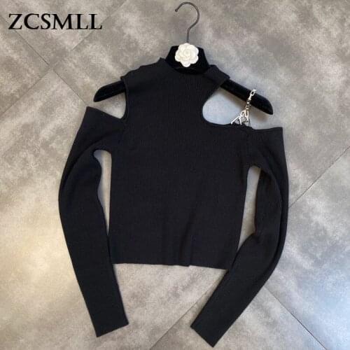 Женские пуловеры с открытыми плечами ZCSMLL China At AliExpress