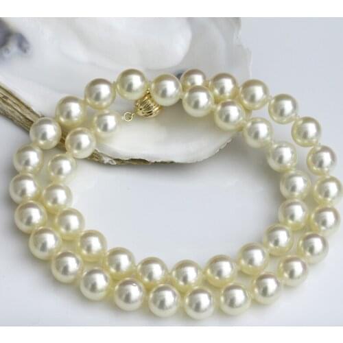 AAAA pearl necklace 9-9.5mm Akoya Japan Nagoya natural seawater pearl necklace FINE JEWELRY 18INCH