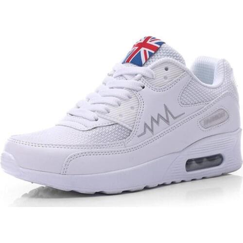 Women running shoes Platform Shoes Comfortable Women Shoes Fitness Swing Wedges Shoes Breathable trainners ST43