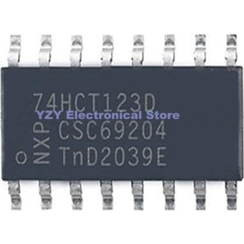 10PCS/LOT 74HCT123D 74HCT123 SOP-16 New Original In stock IC Fast Shipping