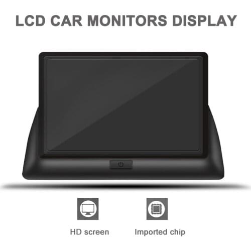 4.3 TFT LCD Car Monitor Display Rear View Monitor Screen for Car Reversing Camera UY8