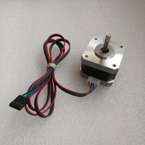 5 pcs/lot 17HS3401 4-lead Nema 17 Stepper Motor 42 motor 42BYGH 1.3A CE ROSH ISO CNC Laser Grind Foam Plasma Cut
