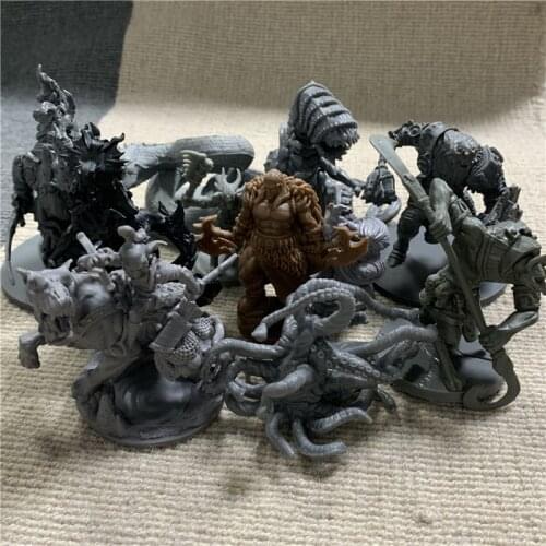 Archer Sea Serpent Monsters Warriors Board Game Miniatures War Game Role Playing Figures TRPG Toy Unpainted
