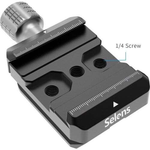 Arca-Type 38mm Quick Release Clamp for DJI Ronin S/Ronin SC and ZHIYUN Crane Series/Weebill S Gimbals DSLR Camera Arca Baseplate