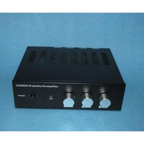 Pure class A single-ended preamplifier output preamplifier, precise 24-speed dual-channel volume control, 2-way signal selection