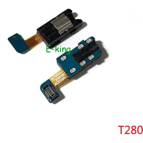 1-10PCS For Samsung Tab A SM-T280 T285 T280 Headphone Jack Earphone Audio Socket Flex Cable With Microphone
