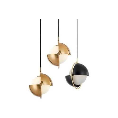 Modern led iron luminaire industrial lamp hanging lights kitchen fixtures commercial lighting pendant lamp living room bedroom