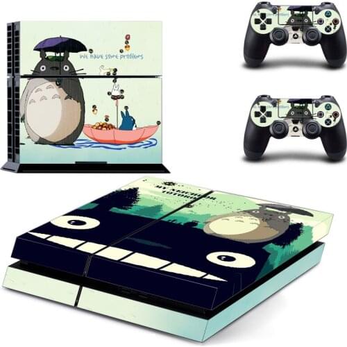 Cat Style PS4 Skin Sticker for Playstation 4 Console & 2 Controllers Decal Vinyl Protective Skins Style 1