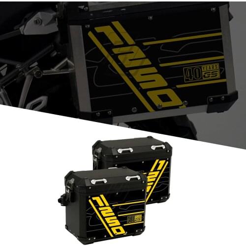 For BMW Motorrad Aluminum Box Panniers R1200GS R1250GS Adventure 2004-2021 Motorcycle Triple Black Sticker