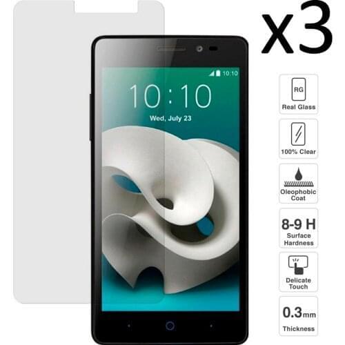 ZTE Blade A450 Set 3 pieces tempered glass screen protector