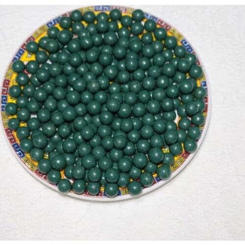 100pcs 9-10mm Shooting Slingshot Mud Beads Paintball Ammo Ball Bearing Mud Outdoor Paintball Hunting Solid Clay Mud Bullet