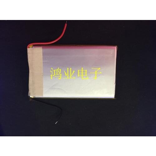 3.7V polymer lithium battery 805080 3500MAH mobile power Tablet PC DIY etc. Rechargeable Li-ion Cell