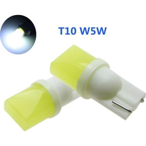 4pcs T10 3d LED W5W White LED Lights Car Side direction indicator License plate light Door Map Festoon Dome Lamp Bulbs DC 12V