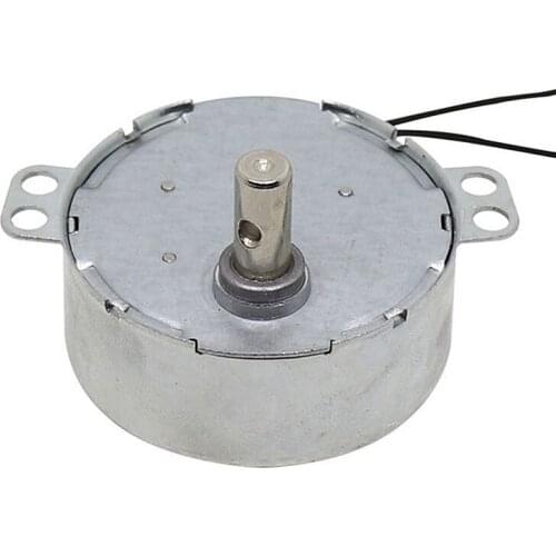 49KTYZ AC permanent magnet synchronous motor 220V 4W reversible gear reduction small ac motor Miniature low speed motor,F20030