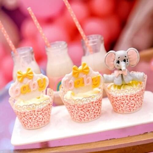 50 Pcs Cupcake Wrappers White Lace Cupcake Liners Baking Cup Cupcake Wrappers Artistic Bake Wraps Muffin Cup For Party Cupcake