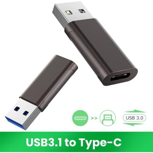 USB Type C Adapter OTG Converter USB 3.0 Male to USB C Female Data Adapter For MacBook Pro iPad Pro Samsung USB C OTG Connector