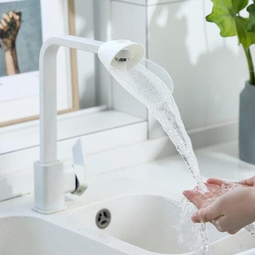 Bathroom Accessories Faucet Extender Baby Kids Hand Washing Device Silicone Children Sink Extender Faucet Kitchen Tools