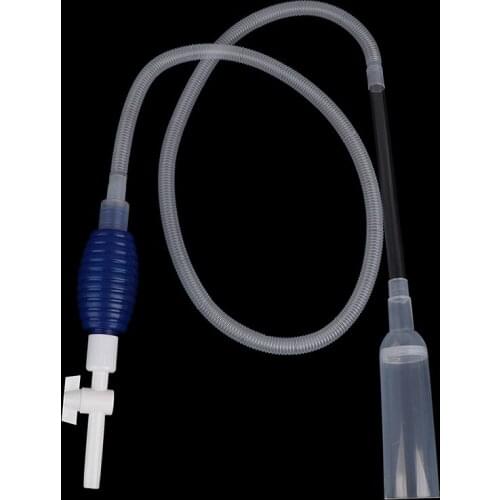 Aquarium Gravel Cleaner Vacuum Handheld Siphon Pump With Filter Nozzle Fish Tank Water Changer Air Pump Cleaning Accessories