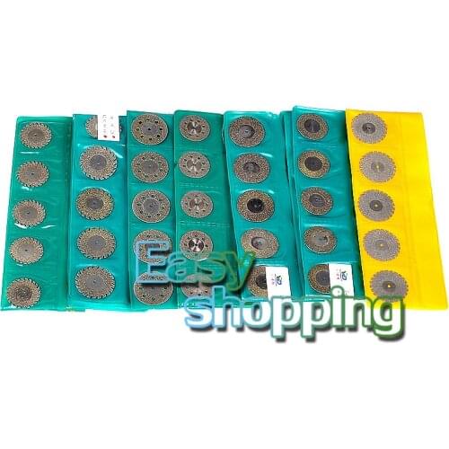 30pcs Dental Diamond Polishing Wheel Saw Disc Rotary Tool Dentist Product