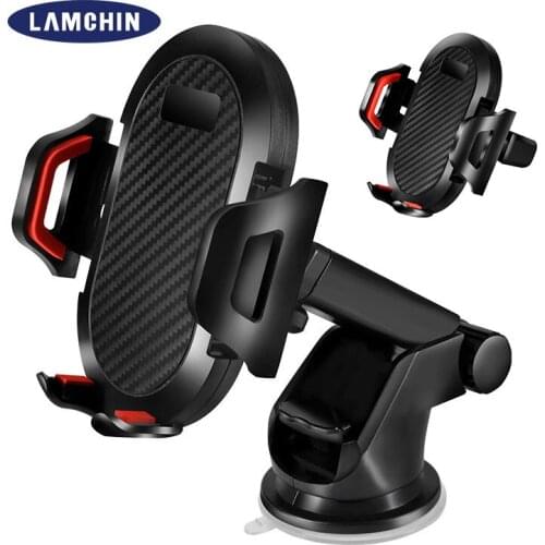 Car Phone Holder Windshield Bracket for IPhone 7 X Bracket for Car Outlet Car Phone Holder In The Phone for Samsung Xiaomi
