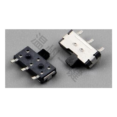 Free shipping 500PCS Msk-12C13 Msk12C13 Toggle Switch 3 foot 2 gears side Toggle switch Micro-switch mini Msk-12C13