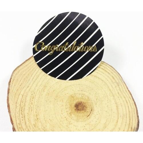Free shipping600pcs/lot Round BlackWhite Love Congratulation For Handmade Products Decorative Kraft Paper Stickers