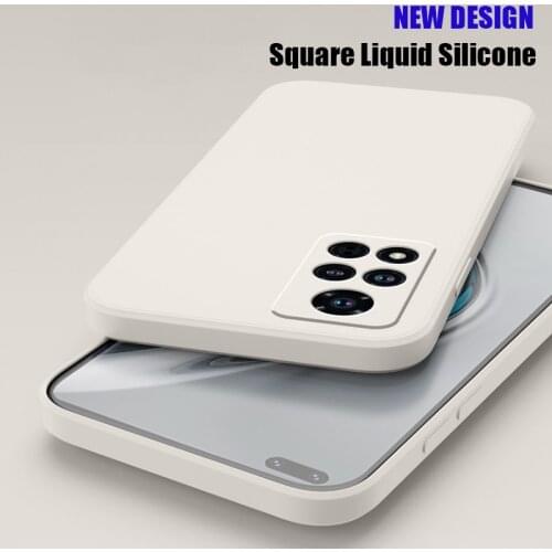 For Huawei Nova 3 3i P40 P30 Lite Luxury Original Square Liquid Silicone Case honor 10 20 Pro 20S 20I 30 30S 30I Shockproof Soft