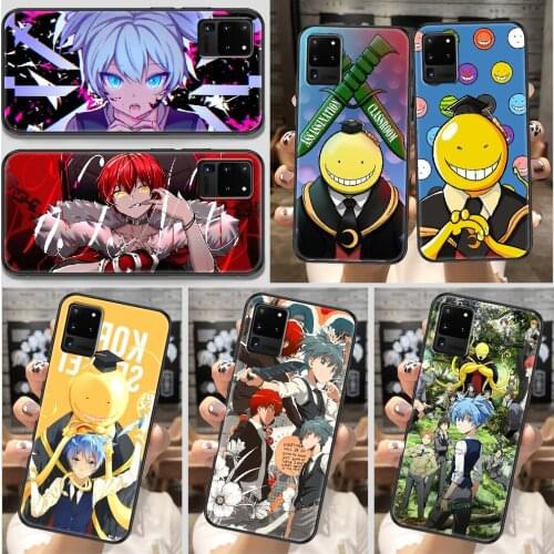 Assassination Classroom Anime Phone case For Samsung Galaxy Note 4 8 9 10 20 S8 S9 S10 S10E S20 Plus UITRA Ultra black pretty