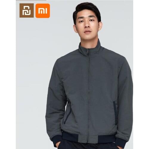Xiaomi mijia double-sided windproof and water-repellent wrinkle jacket, comfortable and casual, both positive and negative