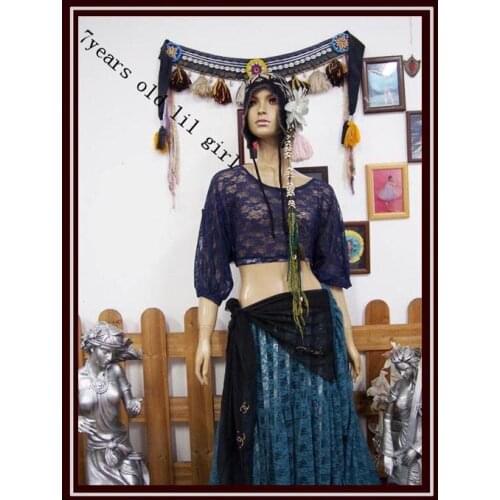 Belly dance top costumes New style belly dance costumes senior sexy lace Bat Sleeve Blouse Top DM10-16