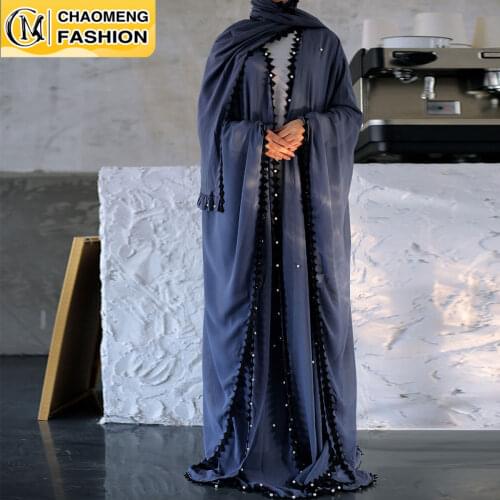 Muslim Hijab Abayas Women Dubai Caftan Robe Plus Size Boubou Woman Jalabiya Turkish Dresses Diamond Gown Islam
