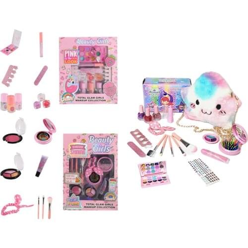 Girls Makeup Set Princess Cosmetics Make Up Set For Kids Pretend Play Make Up Toys For Children Kids Princess Dress Up