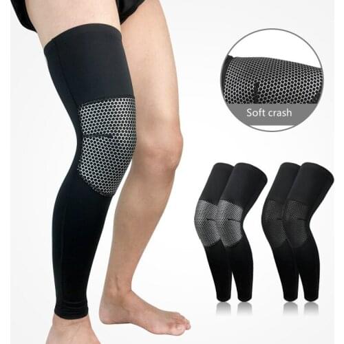 Anti-slip Exercise Kneecaps Running Cycling Calf Protection Extended Leg Protection Hosiery Basketball Volleyball Knee Protector