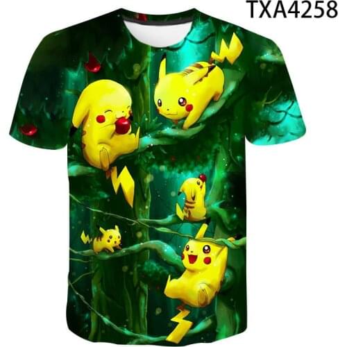New Cartoon Anime 3D T Shirts Casual Boy girl Kids Fashion Streetwear Printed T-shirt Men Women Children Cool Tops Tee