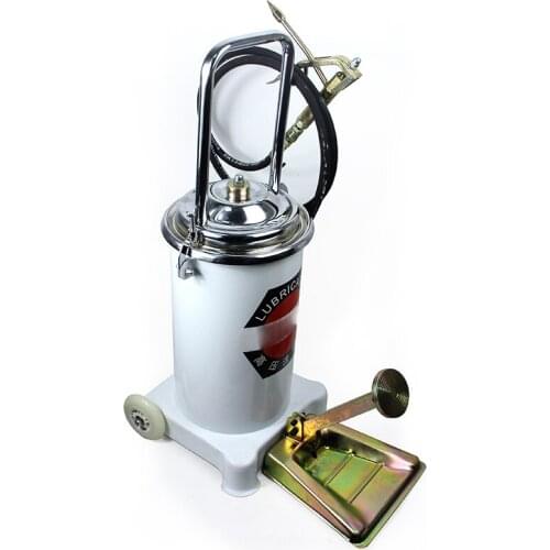 Foot-operated lubricator HJ-12L high-pressure grease machine, oiler grease pump, foot-operated grease gun