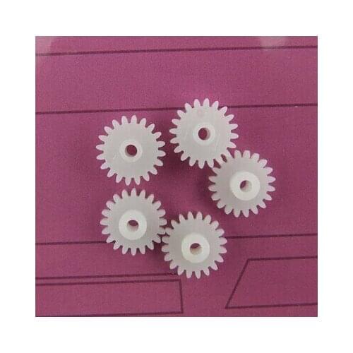Single spindle gear 202A 0.5 Modulus 20 tooth gear 2MM diameter Motor Car Motor DIY Accessories 100pcs/lot free shipping