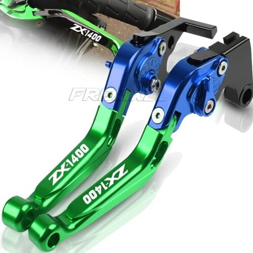 Motorcycle Adjustable Extendable Brake Clutch Levers FOR KAWASAKI ZX1400 ZX14R ZZR1400 ZX 1400 2006-2016 2015 2014 2013 2012
