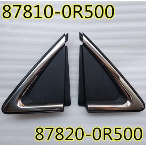 For 07- 09 SONATA Rear body triangle decorative panel, bright strip, rear door triangle GARNISH ASSY QTR FIXED 878100R500