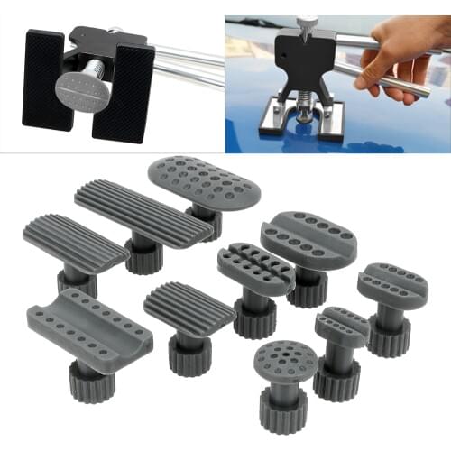 LEEPEE Dent Puller Suction Cup Automobile Sheet Metal Repair Gaskets Removal Gaskets 10pcs/set Plastic Gasket Car Repair Tool