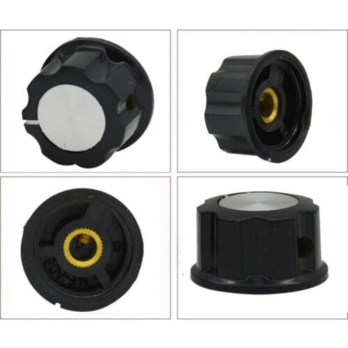 2PCS Plastic Knob Rotary Switch Potentiometer knob CapMF-A01/A02/A03/A04/A05 6MM