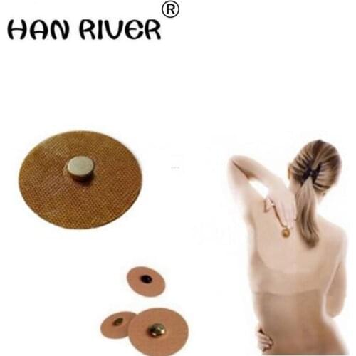 60pcs/lot Magnetic Plaster Patch Pain Relief Acupuncture Massage Muscle Relax Magnet Stickers Medicine Tape Body Health Care