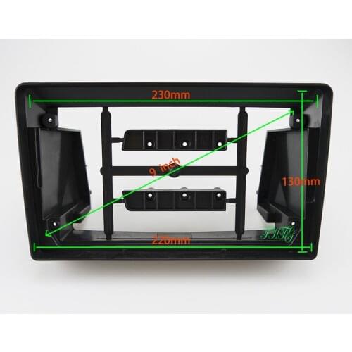 9 INCH Car Audio Frame GPS Navigation Fascia Panel Car dvd Plastic Frame Fascia is suitable for 2004-2007 NISSAN TEANA