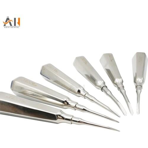 Free shipping good dental curved root elevator for dentistry dentist Minimally invasive tooth extraction dental teeth whitening