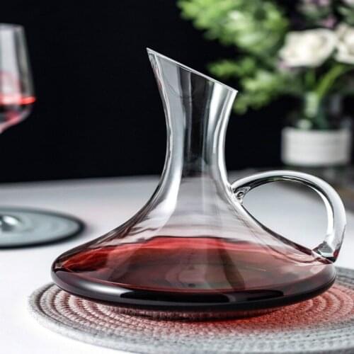 Lead-Free Crystal Glass Red Wine Decanter High-End Wine Wake up Wine Pot Household Luxury Creative Wine Decanter Set
