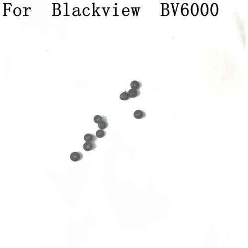 Blackview BV6000 Used Screws Pad black Rubber For Blackview BV6000 Repair Fixing Part Replacement