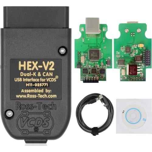 Vagcom Vag Com VCDS Hex V2 Can Original Diagnostic Tool 2021 2020 French Italian German Polish Czech pl obd2 scanner for vw aodi