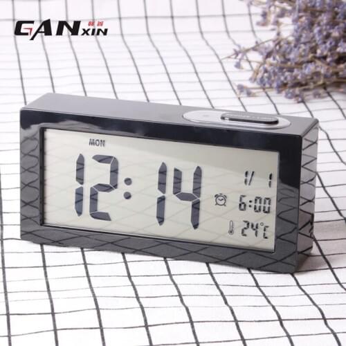 [Ganxin] High quality modern table clock battery powered digital alarm clock